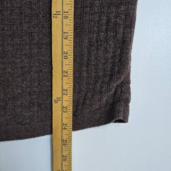 Barefoot Dreams CozyChic Ultra Lite Ribbed Tank Brown Java Medium NWOT - Picture 5 of 9